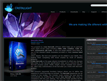 Tablet Screenshot of cristallight.net